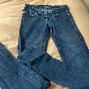 Rock N Republic ultra low rise straight leg blues